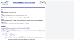 Desktop Screenshot of biophys.uni-duesseldorf.de