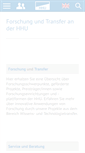 Mobile Screenshot of forschung.uni-duesseldorf.de