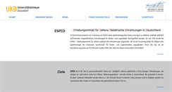 Desktop Screenshot of esped.uni-duesseldorf.de